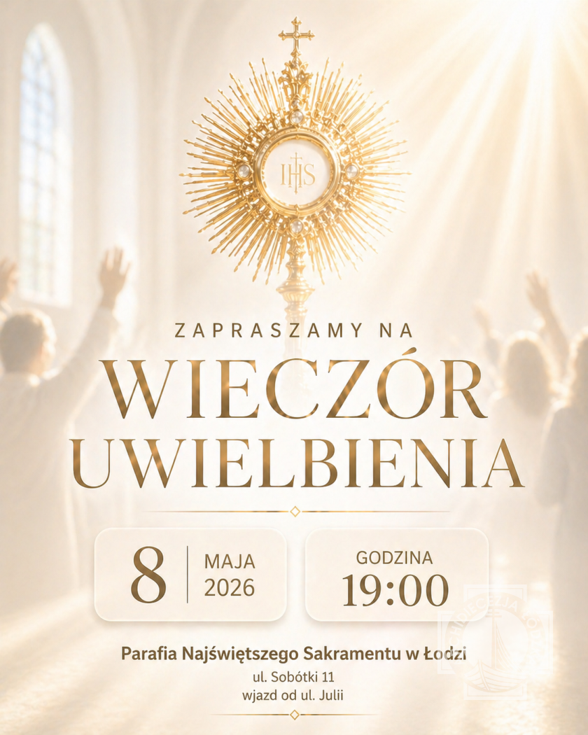 Zapraszamy na Wieczór Uwielbienia