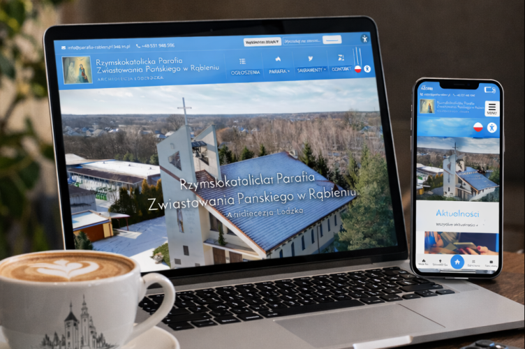 Zapraszamy na nową stronę www parafii Zwiastowania Pańskiego w Rąbieniu