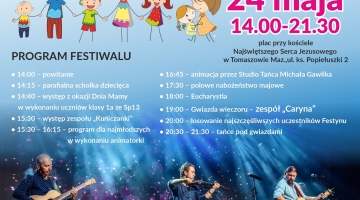 Zaproszenie na Festyn - Parafia NSJ w Tomaszowie Mazowieckim