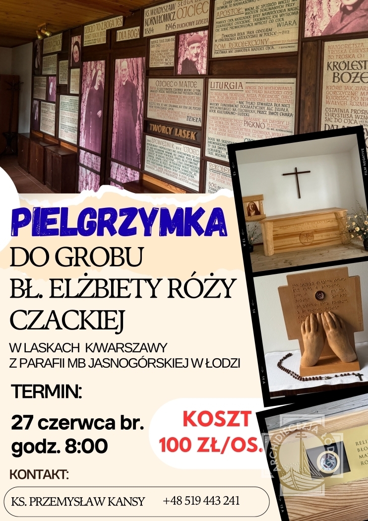 Pielgrzymka autokarowa do Lasek k. Warszawy
