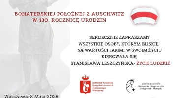 Poświęcenie Pomnika Sługi Bożej Stanisławy Leszczyńskiej w Warszawie