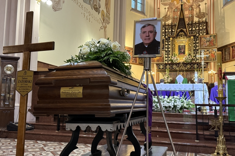 Pożegnanie śp. ks. kan. Tadeusza Zatroskiego