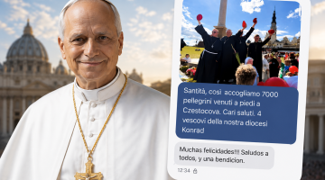 SMS od Ojca Świętego Leona XIV z pozdrowieniami i błogosławieństwem dla pątników z Archidiecezji Łódzkiej