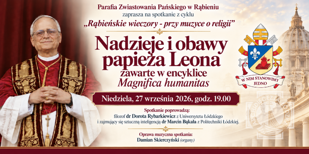 Zapraszamy na spotkanie z cyklu "Rąbieńskie wieczory - przy muzyce o religii’”