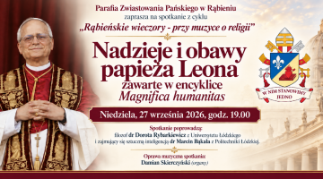 Zapraszamy na spotkanie z cyklu "Rąbieńskie wieczory - przy muzyce o religii’”
