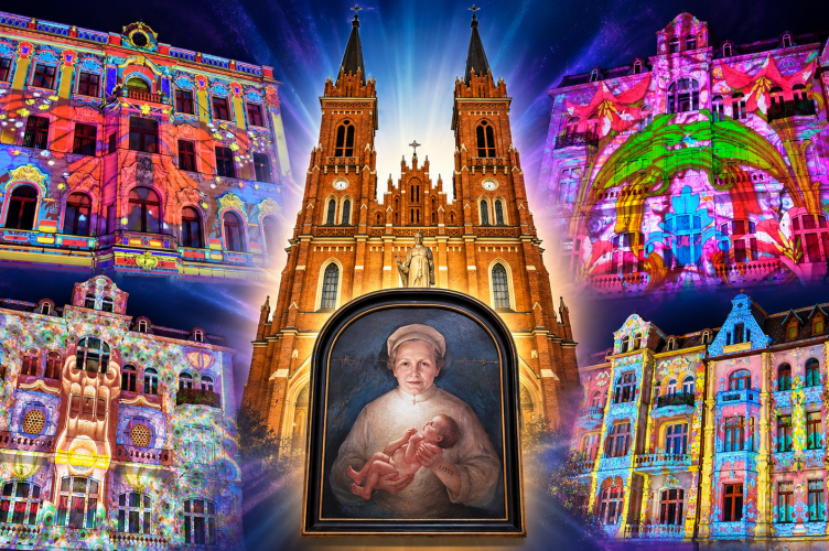 Kościół Mariacki w Łodzi podczas Light Move Festival 2026 zaprezentuje Stanisławę Leszczyńską