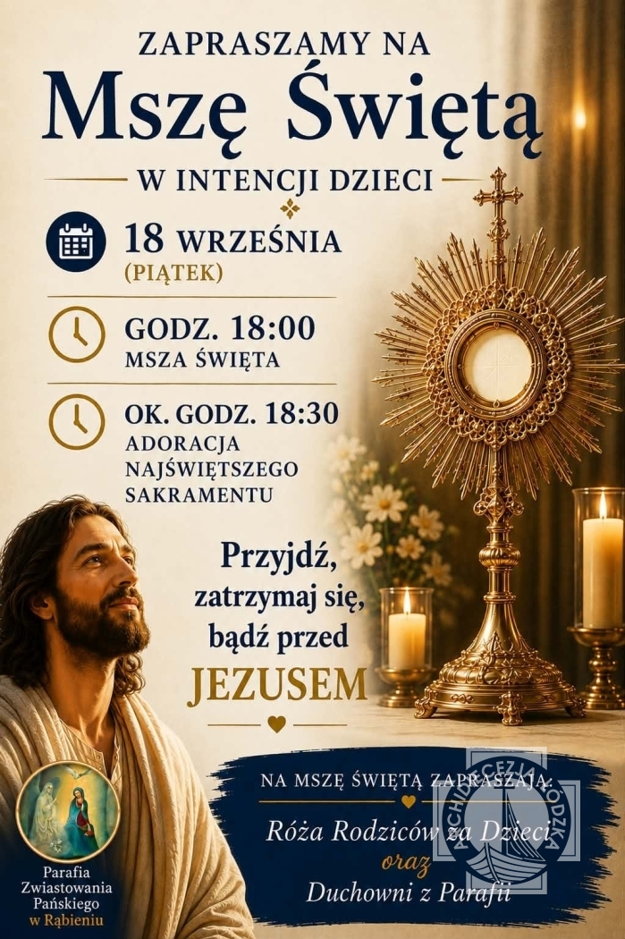 Rąbień: Mszę Świętą w intencji dzieci